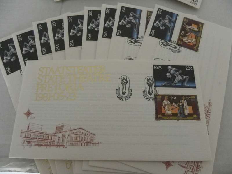 Excess Stock - RSA 3.28 FDC`s - Set of 10 FDC's (Bid per FDC to take all 10)