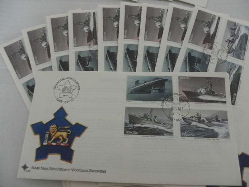 Excess Stock - RSA 3.36 FDC`s - Set of 10 FDC's (Bid per FDC to take all 10)