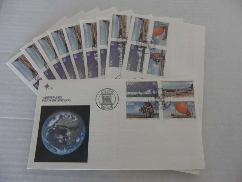 Excess Stock - RSA 4.03 FDC`s - Set of 10 FDC's (Bid per FDC to take all 10)