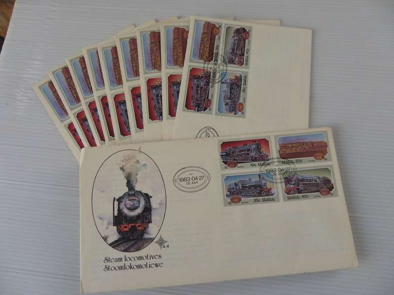 Excess Stock - RSA 4.04 FDC`s - Set of 10 FDC's (Bid per FDC to take all 10)