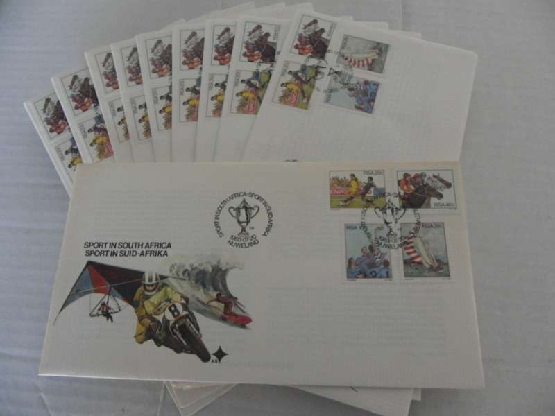 Excess Stock - RSA 4.05 FDC`s - Set of 10 FDC's (Bid per FDC to take all 10)