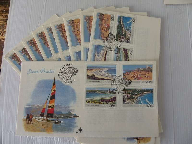 Excess Stock - RSA 4.06 FDC`s - Set of 10 FDC's (Bid per FDC to take all 10)
