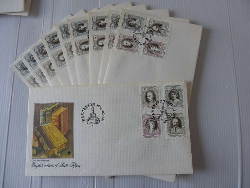 Excess Stock - RSA 4.07 FDC`s - Set of 10 FDC's (Bid per FDC to take all 10)