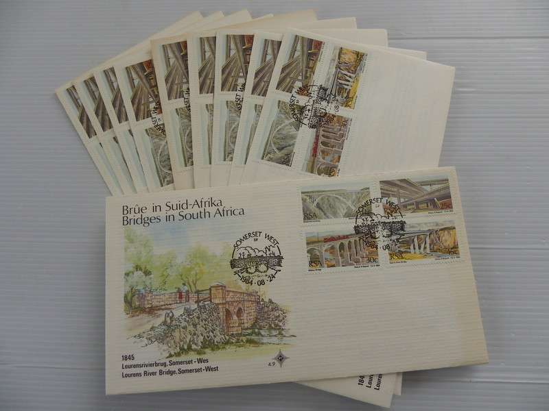 Excess Stock - RSA 4.09 FDC`s - Set of 10 FDC's (Bid per FDC to take all 10)
