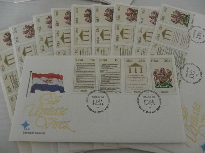 Excess Stock - RSA 4.09s FDC`s - Set of 10 FDC's (Bid per FDC to take all 10)