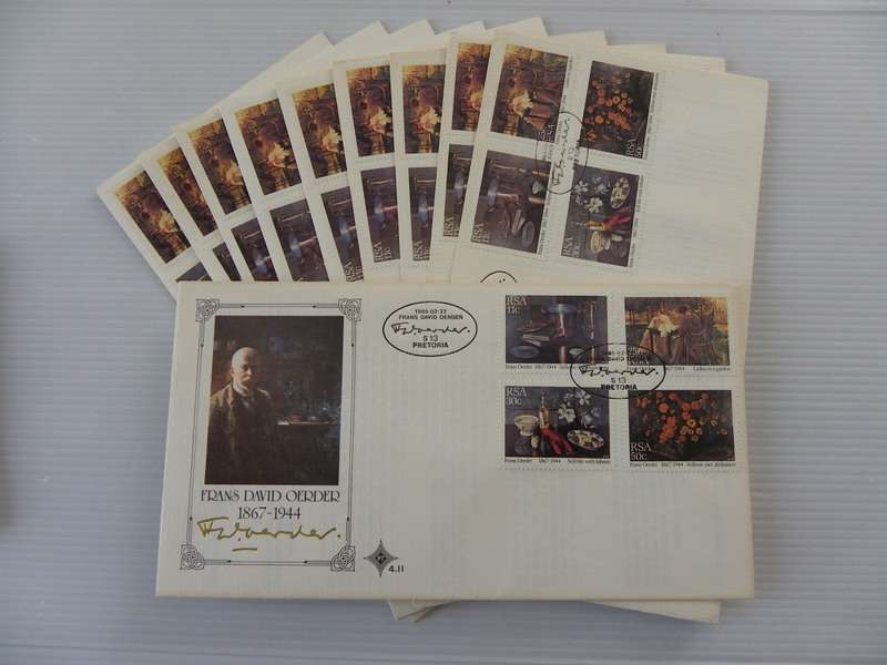 Excess Stock - RSA 4.11 FDC`s - Set of 10 FDC's (Bid per FDC to take all 10)