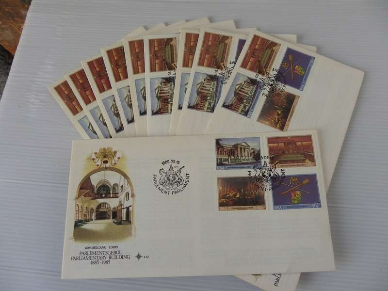 Excess Stock - RSA 4.12 FDC`s - Set of 10 FDC's (Bid per FDC to take all 10)