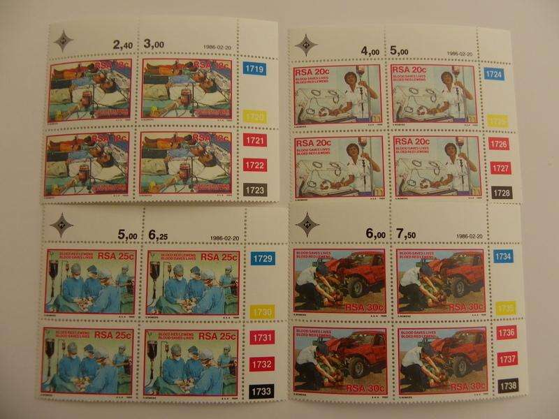 RSA 4.15 (1986) - Donate Blood Mint Control Block Set