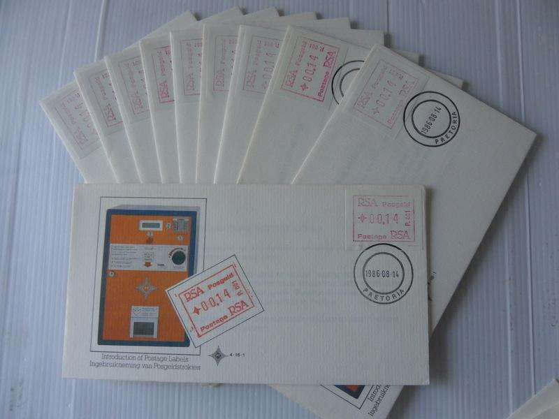 Excess Stock - RSA 4.16.1 FDC`s - Set of 10 FDC's (Bid per FDC to take all 10)