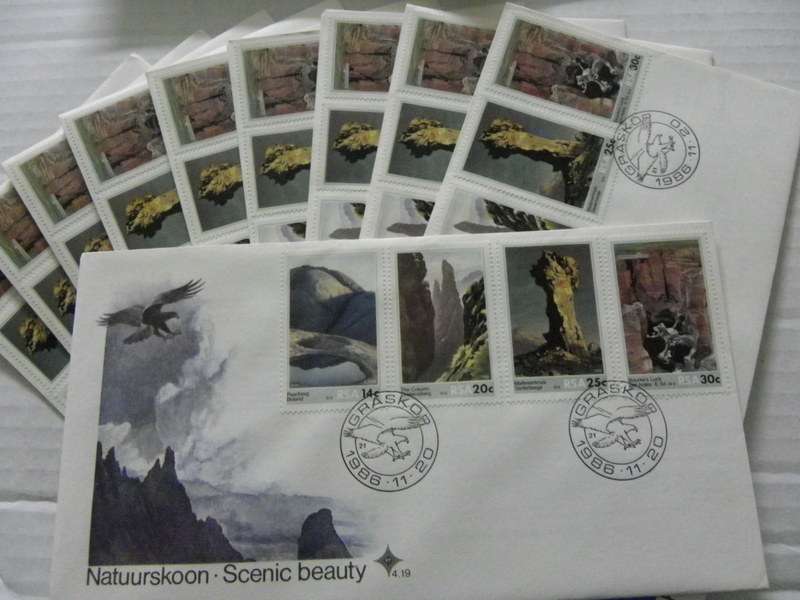 Excess Stock - RSA 4.19 FDC`s - Set of 10 FDC's (Bid per FDC to take all 10)