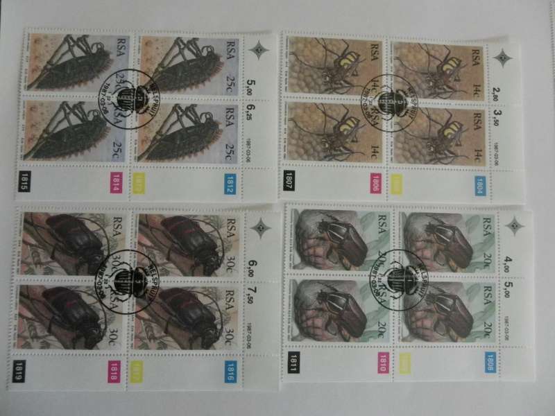 RSA 4.20 (1987) - SA Beetles CTO Cancelled Control Block Set