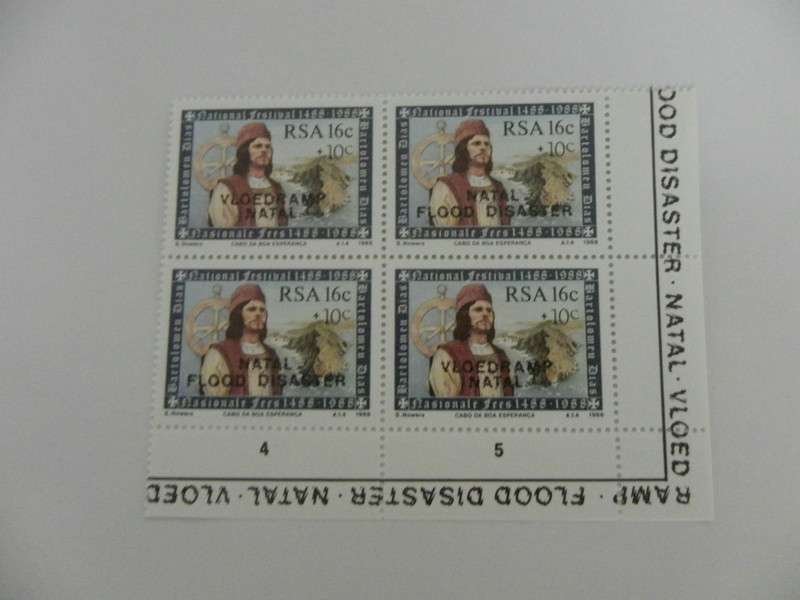 RSA 4.24.1 (1988) - 500th Anniversary of the Discovery of the Cape Flood Mint Control Block
