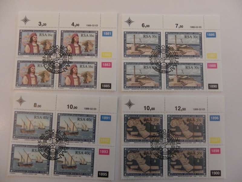 RSA 4.24 (1988) - 500th Anniversary of the Discovery of the Cape CTO Cancelled Control Block Set