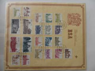 RSA 4th Definitive Series (1982) - SAPO Issued Definitive Folder