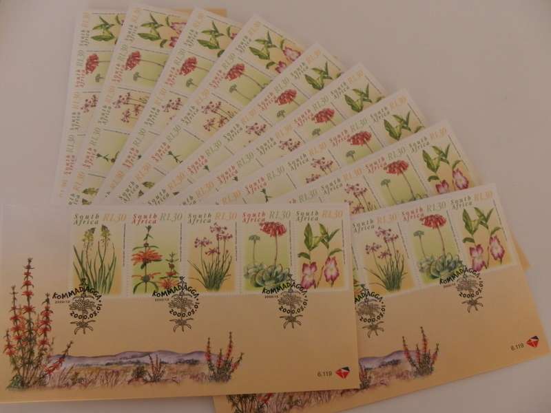 Excess Stock - RSA 6.119 FDC`s -  Set of 10 FDC's (Bid per FDC to take all 10)