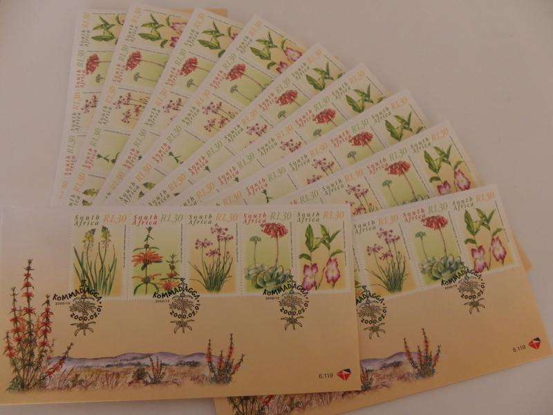 Excess Stock - RSA 6.119 FDC`s -  Set of 10 FDC's (Bid per FDC to take all 10)