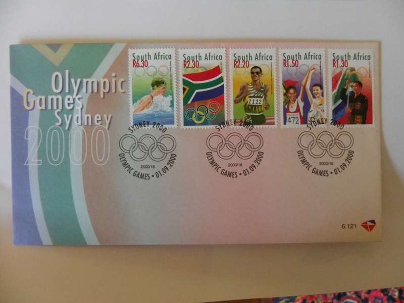 RSA 6.121 (2000) - Sydney Olympic Games Official FDC