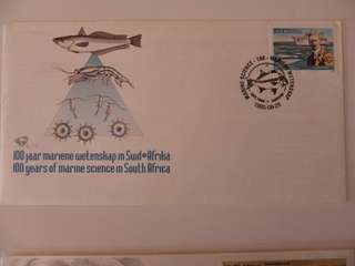 RSA 6.19 (1995) - 100 Years of Marine Science in SA Official FDC