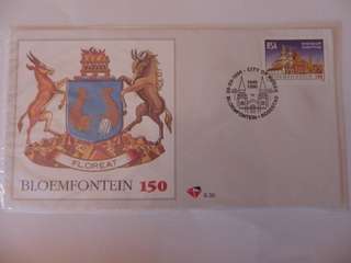 RSA 6.30 (1996) - 150th Anniversary of Bloemfontein Official FDC