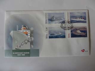 RSA 6.40 (1996) - SA Merchant Marine Official FDC