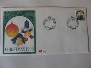 RSA 6.43 (1996) - Christmas Official FDC