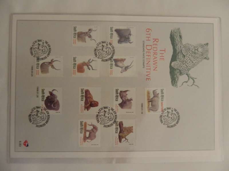 RSA 6.83 6th Definitive Series (1998) - Official SAPO Issued Folder