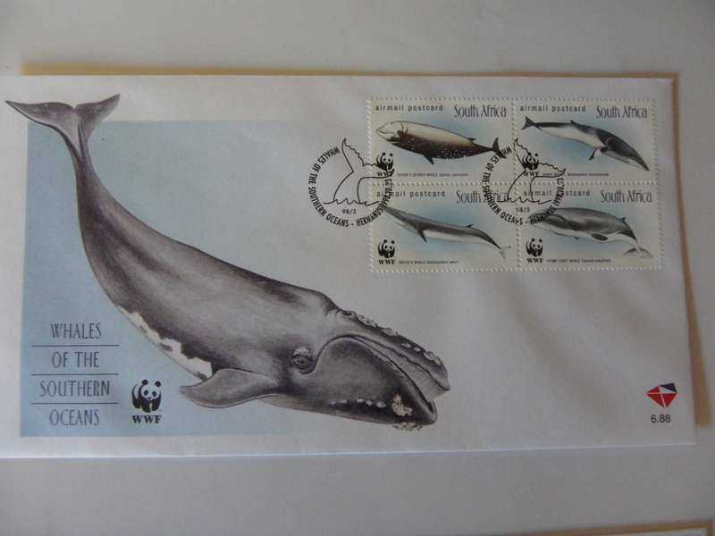 RSA 6.88 (1998) - Whales of SA Official FDC