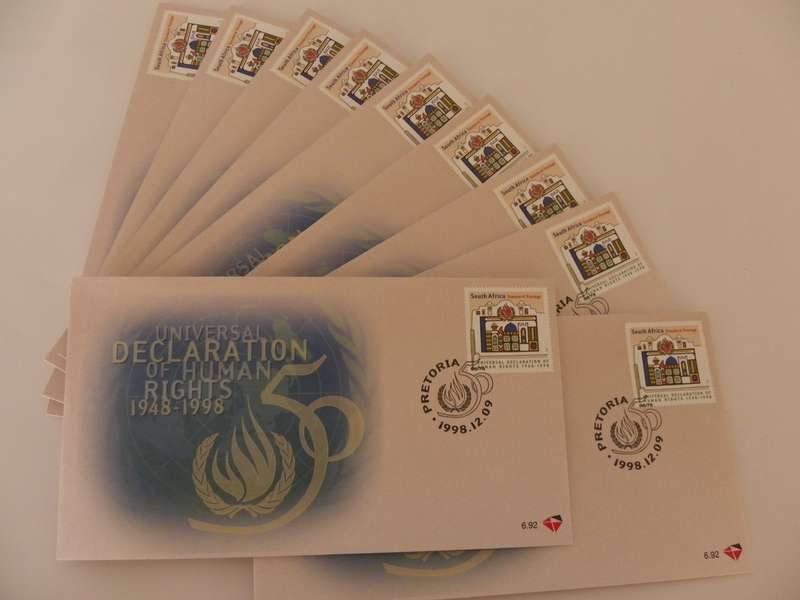 Excess Stock - RSA 6.92 FDC`s -  Set of 10 FDC's (Bid per FDC to take all 10)