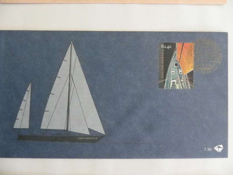 RSA 7.30 (2001) - Around the World Yacht Race Official FDC