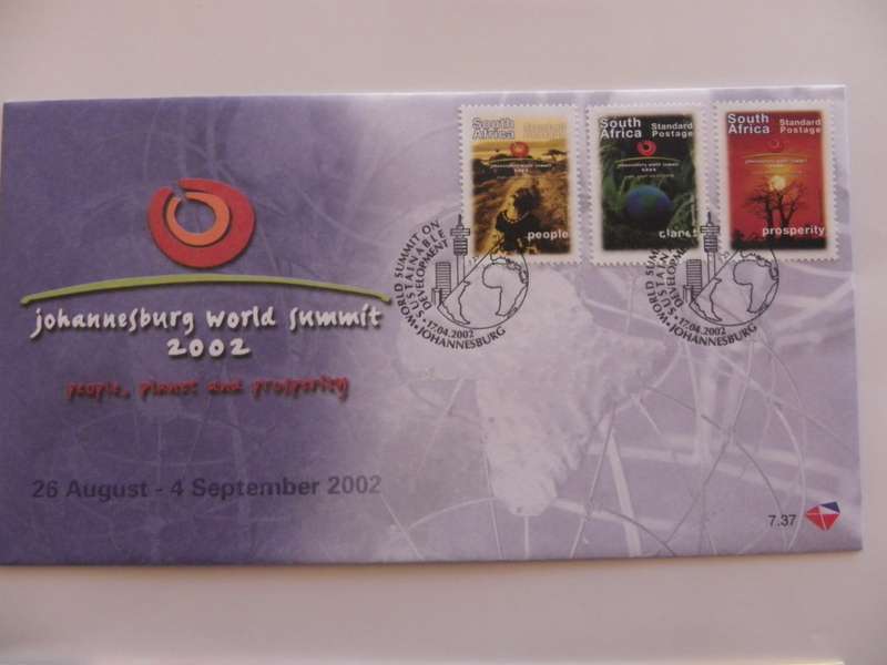 RSA 7.37 (2002) - World Summit for Sustainable Development Official FDC