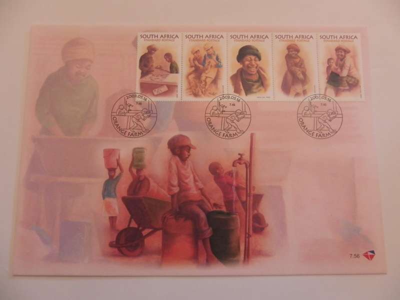 RSA 7.56 (2003) - Life in Informal Settlements Official Large FDC