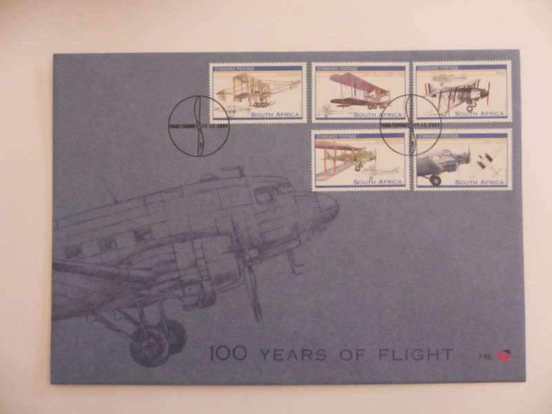RSA 7.65 (2003) - 100 Year's of Aviation Large FDC