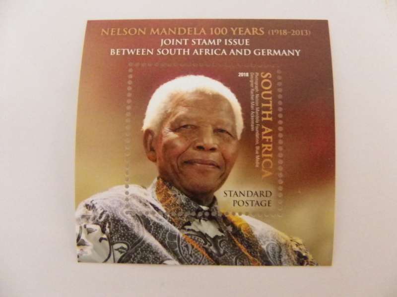 RSA 8.114 (2018) - Mandela 100 Years Mint Miniature Sheet