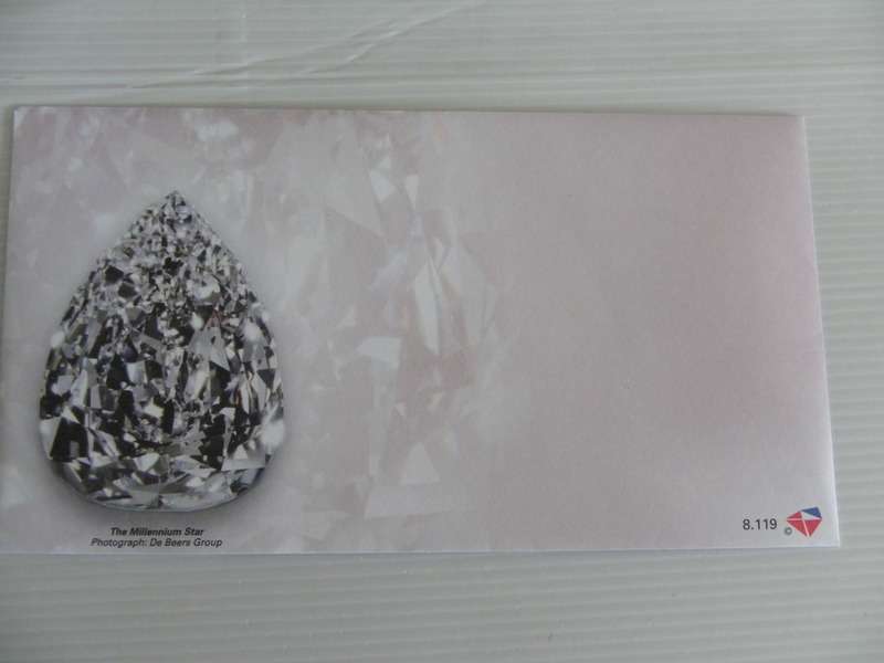 RSA 8.119 (2019) - Famous SA Diamonds Official FDC