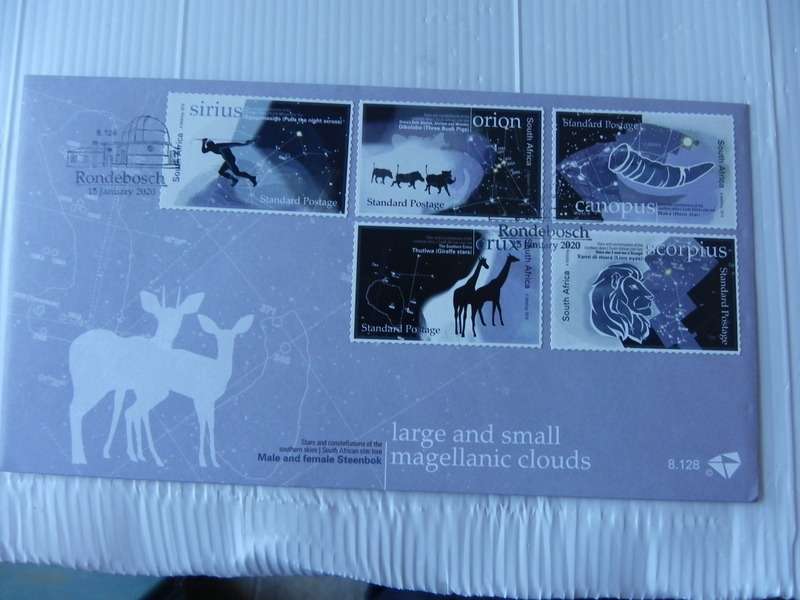 RSA 8.128 (2020) - Stars and Constellations Official FDC