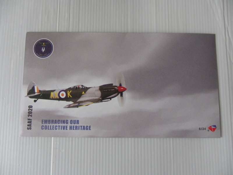 RSA 8.134 (2020) - SA Airforce Unserviced FDC