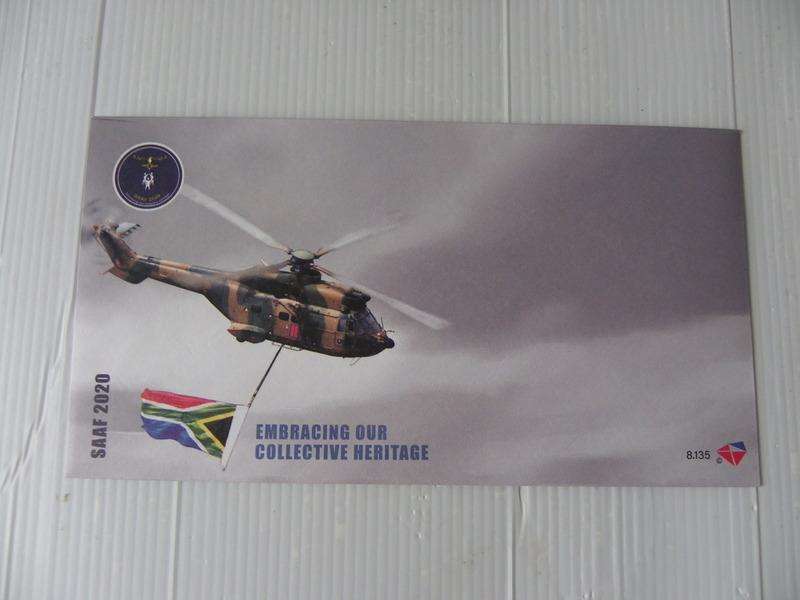 RSA 8.135 (2020) - SA Airforce Unserviced FDC