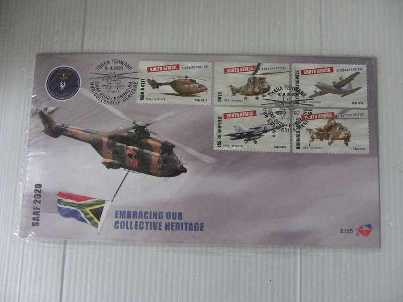 RSA 8.135 (2020) - SA Airforce Official FDC