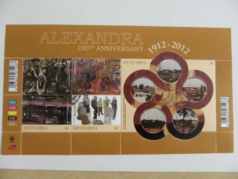 RSA 8.30 (2012) - Alexandra 100th Anniversary Full Sheet CTO Cancelled