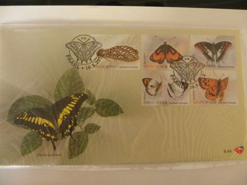 RSA 8.44 (2013) - Butterflies and Moths Official FDC