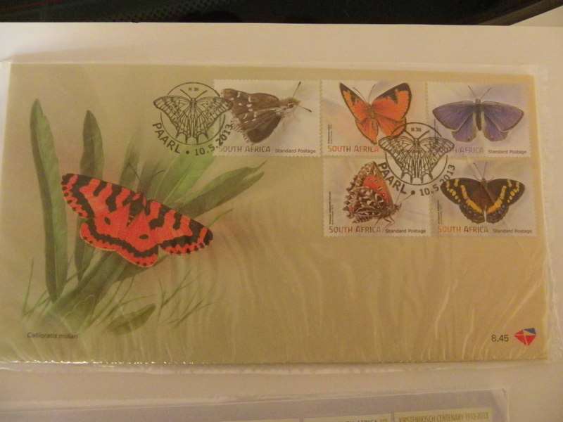 RSA 8.45 (2013) - Butterflies and Moths Official FDC