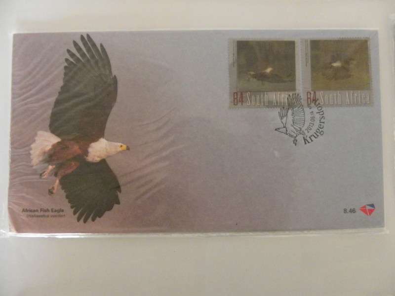 RSA 8.46 (2013) - Flight of the African Fish Eagle Official FDC