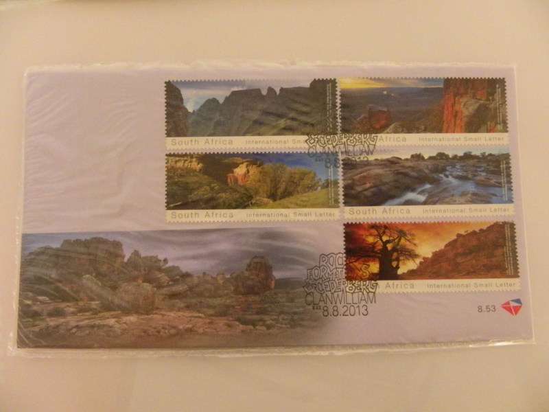 RSA 8.53 (2013) - Rock Formations and the Cederberg Official FDC