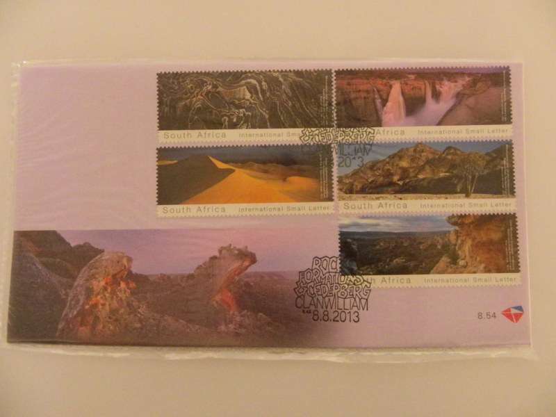 RSA 8.54 (2013) - Rock Formations and the Cederberg Official FDC