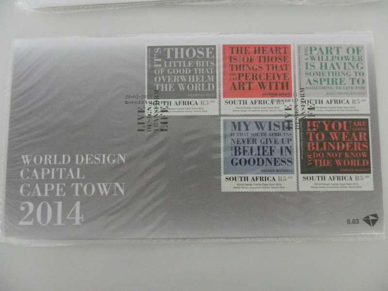 RSA 8.63 (2014) - World Design Capital Cape Town Official FDC