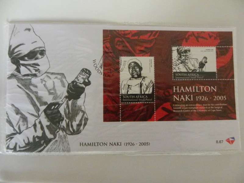 RSA 8.67 (2014) - Hamilton Naki Official FDC