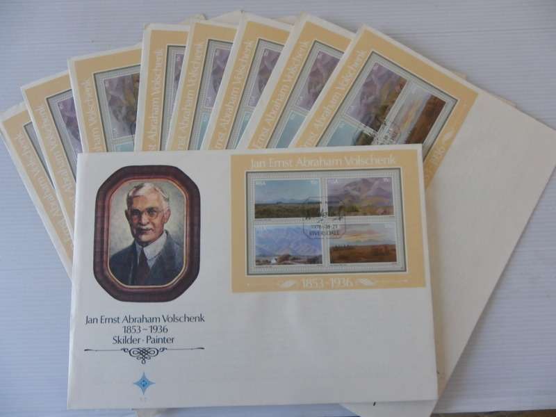 Excess Stock - RSA S02 FDC`s - Set of 10 FDC's (Bid per FDC to take all 10)