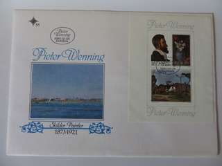 RSA S05 (1980) - Pieter Wenning Official Large FDC