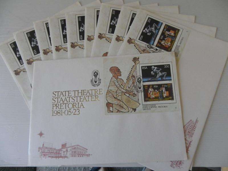 Excess Stock - RSA S07 FDC`s - Set of 10 FDC's (Bid per FDC to take all 10)