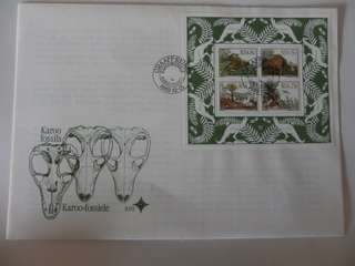 RSA S10 (1982) - Prehistoric Animals Official Large FDC